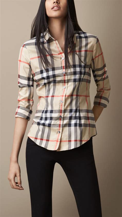 burberry damen bluse 